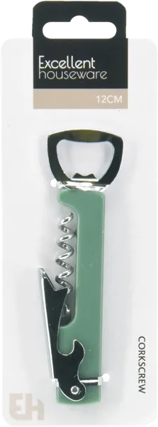 Изображение Штопор для бутылок Купман 2в1 цветной складной Купман Интернэшнл к/у, 1 шт