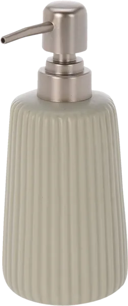 Изображение Диспенсер 7*18см для мыла Купман цветной ребристый керамик Купман Интернэшнл , 1 шт