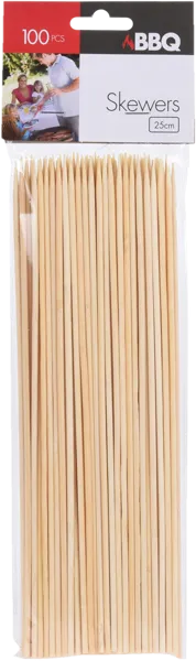 Изображение Шпажки 25см для барбекю Купман бамбук Купман Интернэшнл м/у, 100 шт