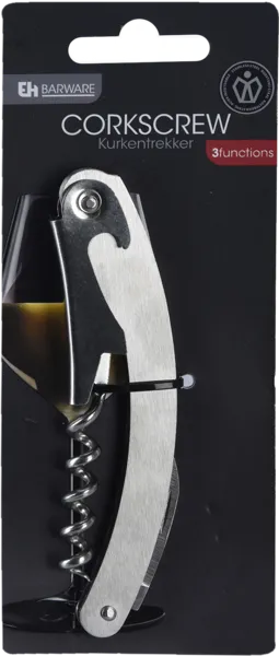 Изображение Штопор для бутылок Купман нерж сталь складной Купман Интернэшнл , 1 шт