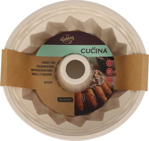 Изображение Форма 24см для кекса Купман цветная силикон Купман Интернэшнл , 1 шт