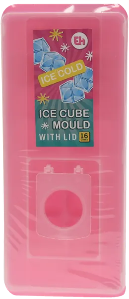 Изображение Форма 26*10см для льда Купман 16 кубиков с крышкой Купман Интернэшнл , 1 шт