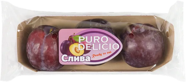 Изображение Фрукт Пуро делисио слива синяя  к/у, 3 шт