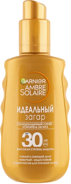 Изображение Масло для загара Амбр солер идеальный загар СПФ30+ Лореаль п/у, 200 мл