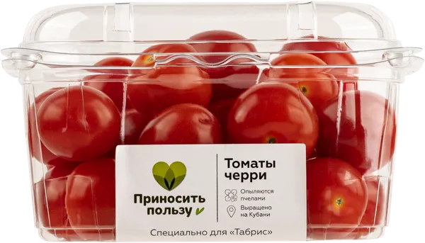 Изображение Овощ круглый местный Табрис томат черри красный Гринхаус-Про коррекс, 250 г