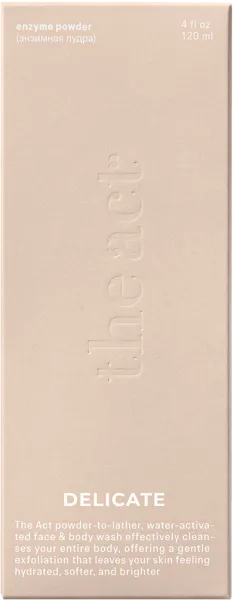 Изображение Пудра для лица и тела Экт энзимная цинк и витамин С Экт ООО к/у, 75 мл