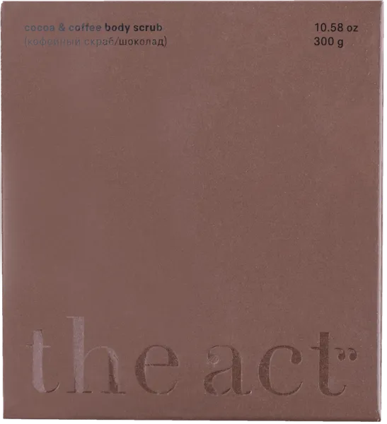 Изображение Скраб для тела кофейный Экт очищающий и питающий Экт ООО к/у, 300 мл