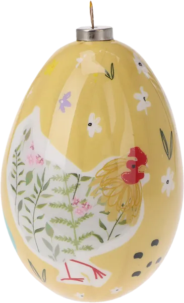 Изображение Подвеска 7*10см пасхальная Купман яйцо цветное Купман Интернэшнл , 1 шт