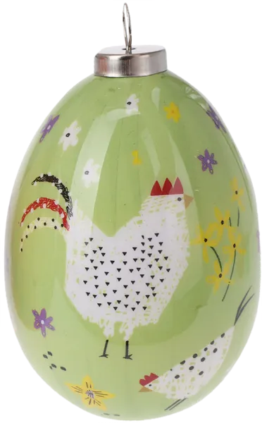 Изображение Подвеска 4,5*6,5см пасхальная Купман яйцо цветное Купман Интернэшнл , 2 шт