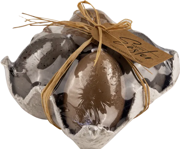 Изображение Свеча 4*6см Купман пасхальные яйца цветная Купман Интернэшнл , 4 шт