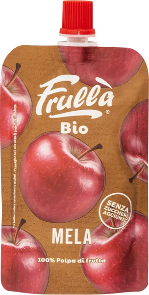 Изображение Пюре фруктовое Фрулла Био яблоко Натура Нуова м/у, 100 г