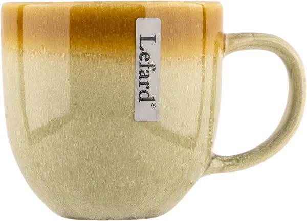 Изображение Кружка 340мл Лефард зелено-коричневая Лефард , 1 шт