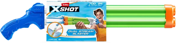 Изображение Водное оружие 2 ствола Икс шот бластер гад стрим сокер Зуру к/у, 1 шт