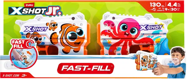 Изображение Водное оружие Икс шот бластер фаст филл джуниор Зуру к/у, 1 шт