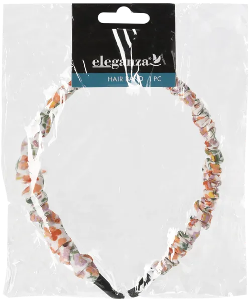 Изображение Ободок для волос Элеганза цветочный принт Купман Интернэшнл м/у, 1 шт