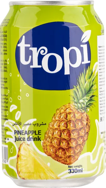 Изображение Напиток сокосодержащий негаз Тропи ананас Тан До ж/б, 0,33 л
