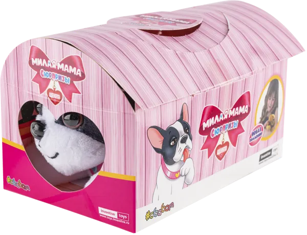 Изображение Игрушка сюрприз Сбабам милая мама щенята Тима Промошнл к/у, 1 шт
