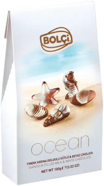 Изображение Конфеты в шоколаде Болчи морские ракушки Болчи Чиколата кор, 100 г