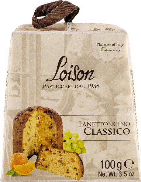 Изображение Панеттоне НГ Лойзон с изюмом и апельсином Лойзон Пастичери кор, 100 г