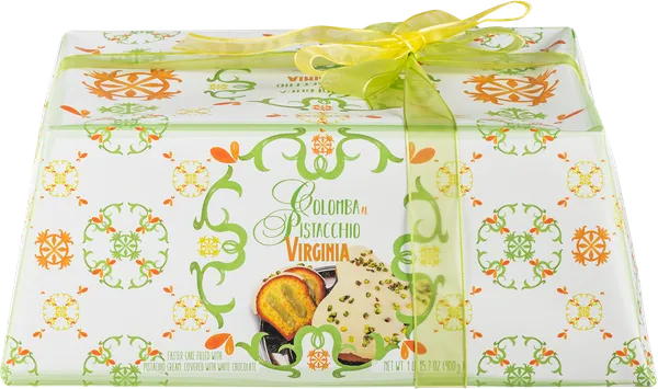 Изображение Коломба Амаретти Вирджиния с фисташковым кремом Амаретти Вирджиния кор, 900 г