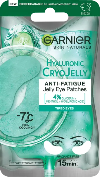 Изображение Патчи-желе для глаз Скин Нейчералс эксперт+ крио гель Лореаль м/у, 1 шт