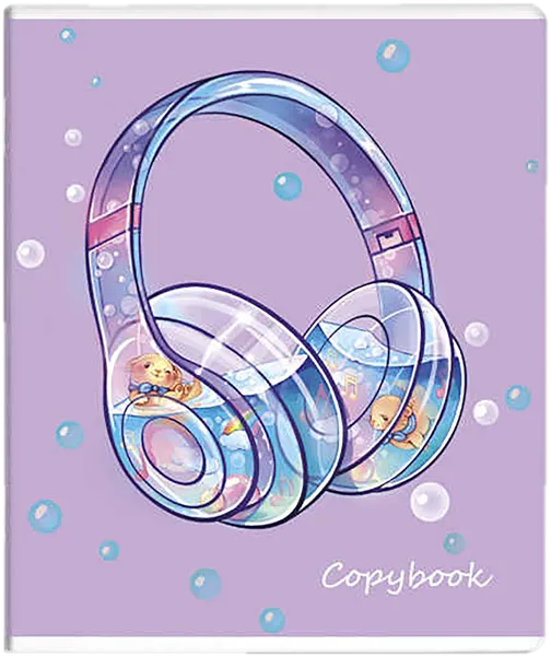 Изображение Тетрадь 48л клетка Феникс+ водная фантазия Феникс+ , 1 шт