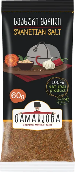 Изображение Соль сванская Гамарджоба Сандро и компания п/у, 60 г