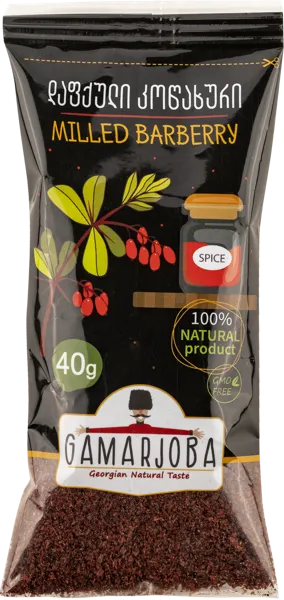 Изображение Барбарис молотый Гамарджоба Коцахури Сандро и компания п/у, 40 г