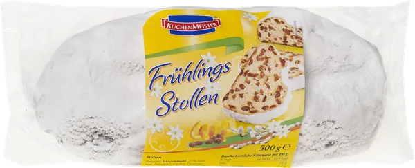 Изображение Кекс Кюхенмайстер штоллен весенний Кюхенмайстер м/у, 500 г
