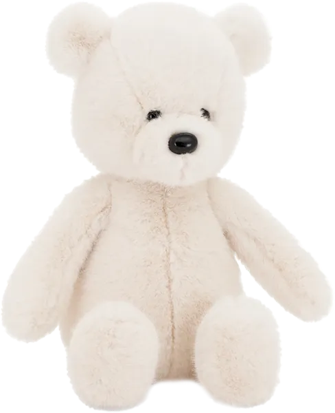 Изображение Мягкая игрушка 25 см Оранж тойс медвежонок тёпа белый Оранж Тойс , 1 шт