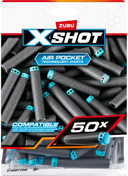 Изображение Стрелы для бластера Икс шот Зуру м/у, 50 шт