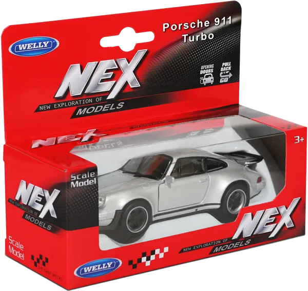 Изображение Машина 1:38 Велли порш 911 турбо 930 Велли Фэктори ЛТД к/у, 1 шт