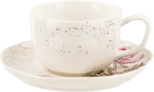 Изображение Чайная пара 250мл Лефард кролик розовая гортензия Лефард к/у, 1 шт