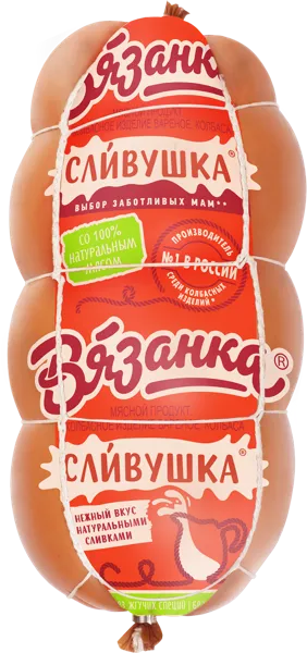 Изображение Колбаса вареная Вязанка сливушка Стародворские колбасы п/а, 450 г