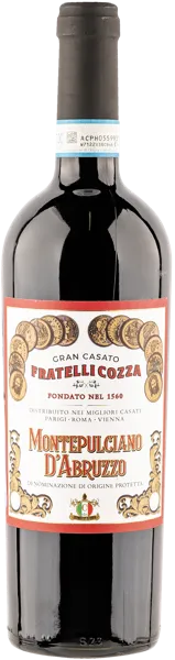 Изображение Вино красное сухое стиль №1 Монтепульчано Абруццо Фрателли Коцца 2021 Фрателли Коцца с/б, 0,75 л