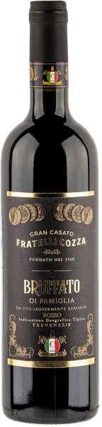 Изображение Вино красное п/сух стиль №3 Каб Фран купаж Тревенецие Бруффато ди Фамилиа 2020 Фрателли Коцца с/б, 0,75 л