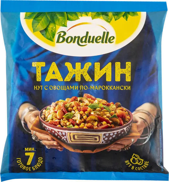 Изображение Овощная смесь замороженное Бондюэль тажин Бондюэль-Белгород м/у, 400 г