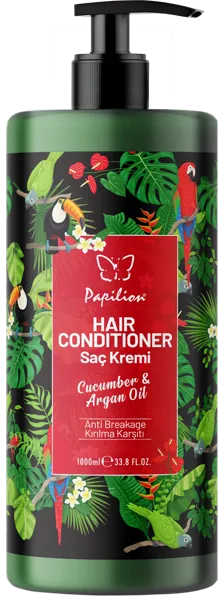Изображение Кондиционер все типы волос Папильон огурец аргана от ломкости Ар Кагит п/у, 1 л