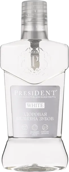 Изображение Ополаскиватель для рта Президент ежеднев отбеливание Зеленая дубрава ЗАО п/у, 250 мл