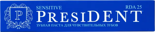 Изображение Зубная паста укрепляющая Президент для чувствительных зубов Зеленая дубрава ЗАО к/у, 75 мл