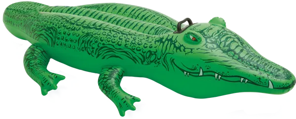 Изображение Игрушка 168*86см для плавания Интекс аллигатор зеленый Интекс к/у, 1 шт