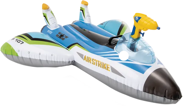 Изображение Игрушка 117*117см для плавания Интекс самолет с водным пистолет Интекс к/у, 1 шт
