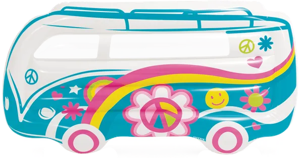 Изображение Плот 183*109см для плавания Интекс цветной фургон Интекс к/у, 1 шт