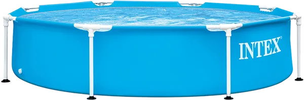 Изображение Бассейн 244*51см каркасный Интекс метал фрейм голубой Интекс к/у, 1 шт