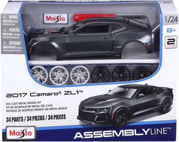Изображение Машина 1:24 Маисто шевроле камаро zl1 2017 Маисто к/у, 1 шт