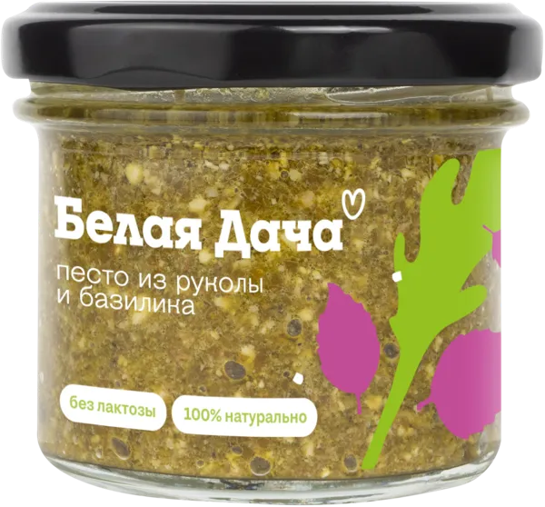 Изображение Соус песто Белая дача руккола базилик Белая Дача Юг с/б, 90 г