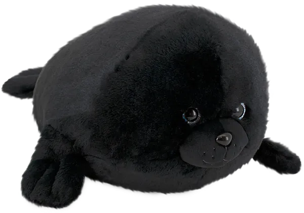 Изображение Мягкая игрушка 30см Оушен морской котик черный Оранж Тойс , 1 шт