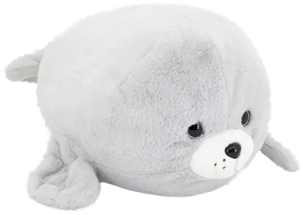 Изображение Мягкая игрушка 30см Оушен морской котик серый Оранж Тойс , 1 шт