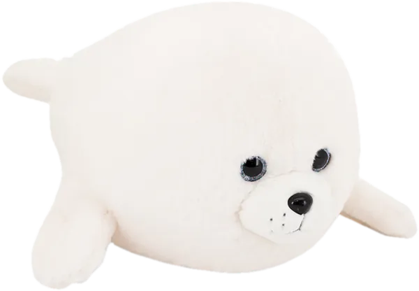 Изображение Мягкая игрушка 30см Оушен морской котик белый Оранж Тойс , 1 шт