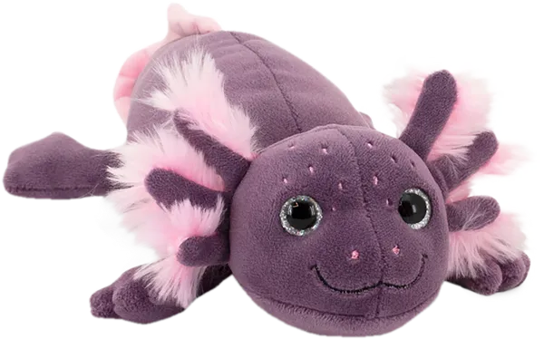 Изображение Мягкая игрушка 20см Оушен аксолотль фиолетовый Оранж Тойс , 1 шт